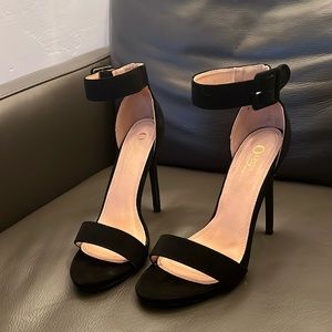 Black heels